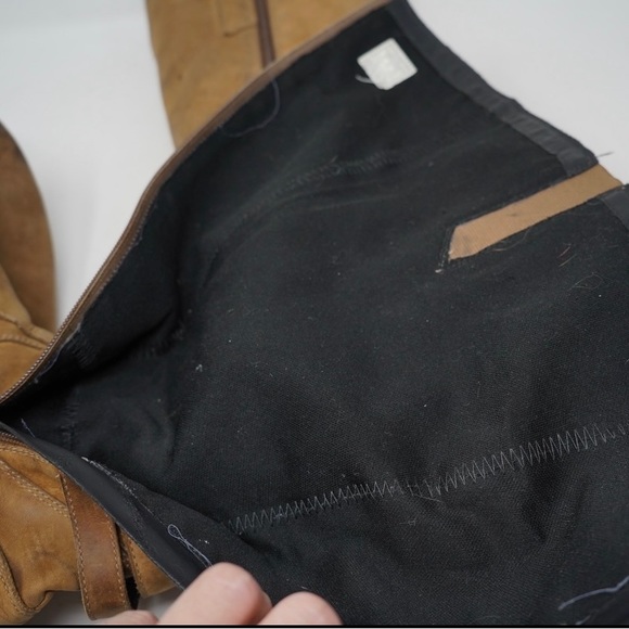 Merrell Tetra Strap Waterproof Boots Shoes Women’s Size 11 Tan Brown Leather - Picture 3 of 10